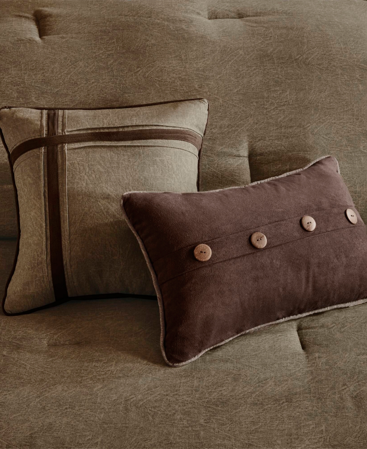 Madison Park Boone Microsuede 7-Pc. Comforter Set