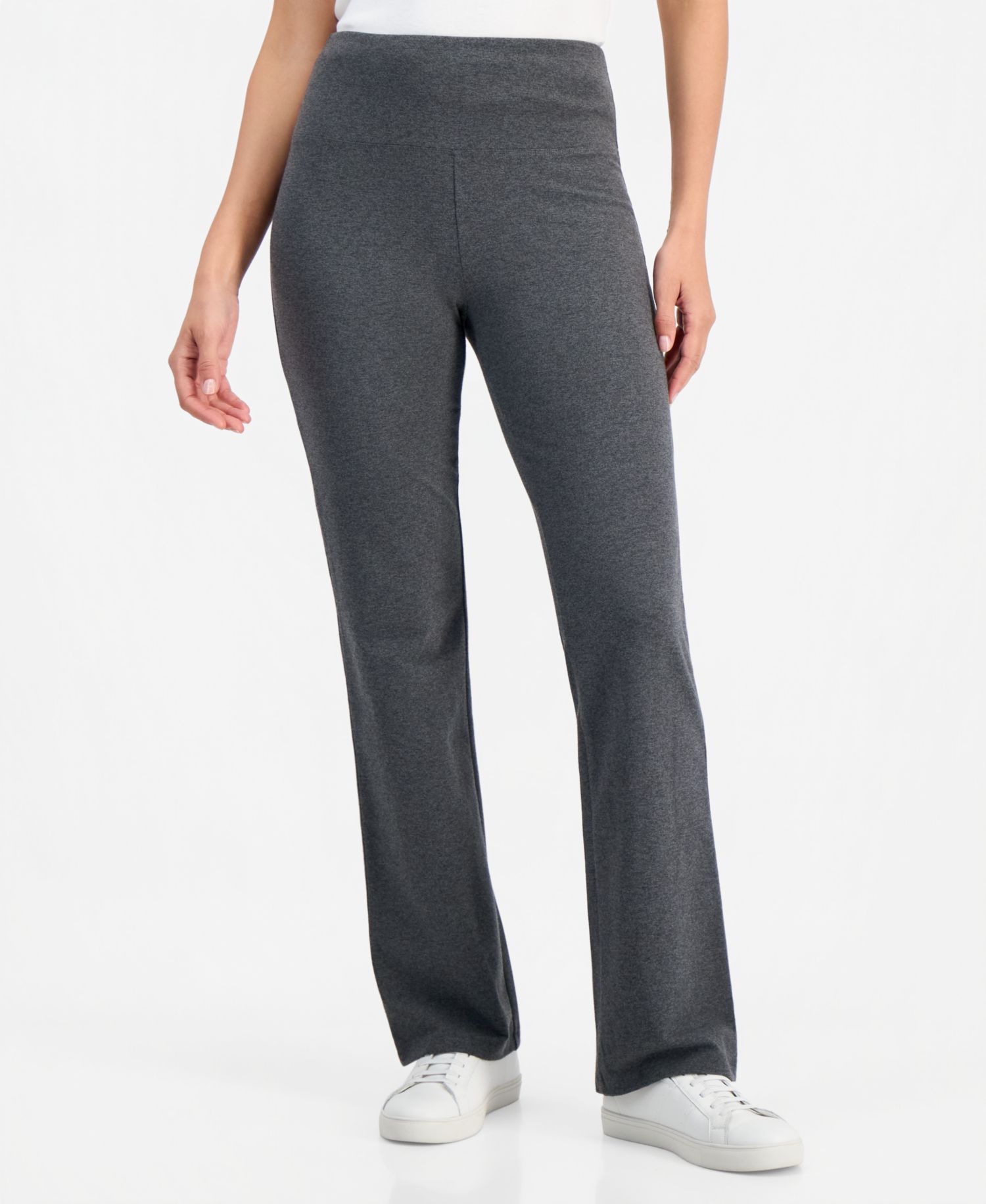 Plus Size High-Rise Bootcut Leggings