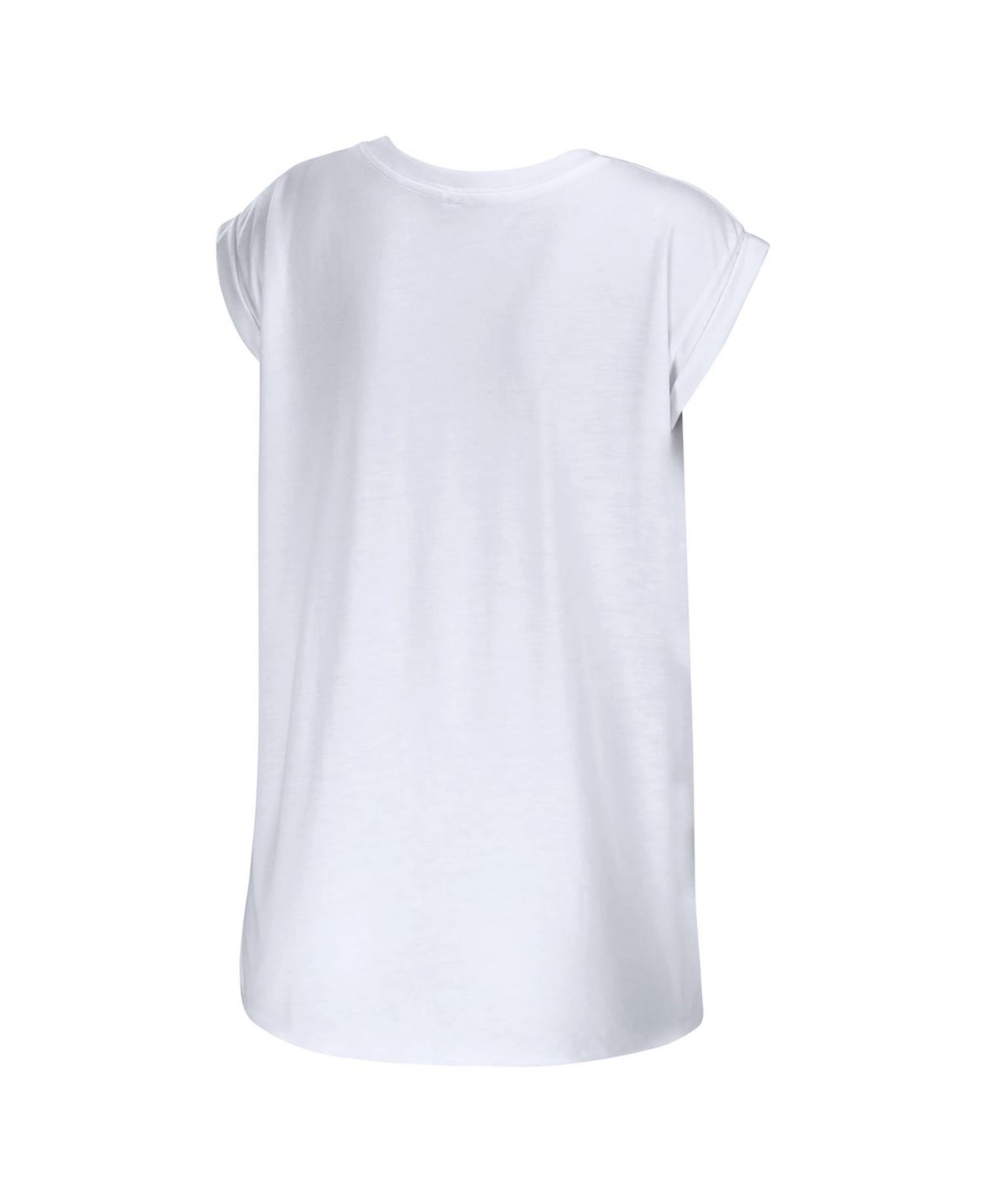 Women's White Toronto Maple Leaf Greetings From Muscle T-Shirt