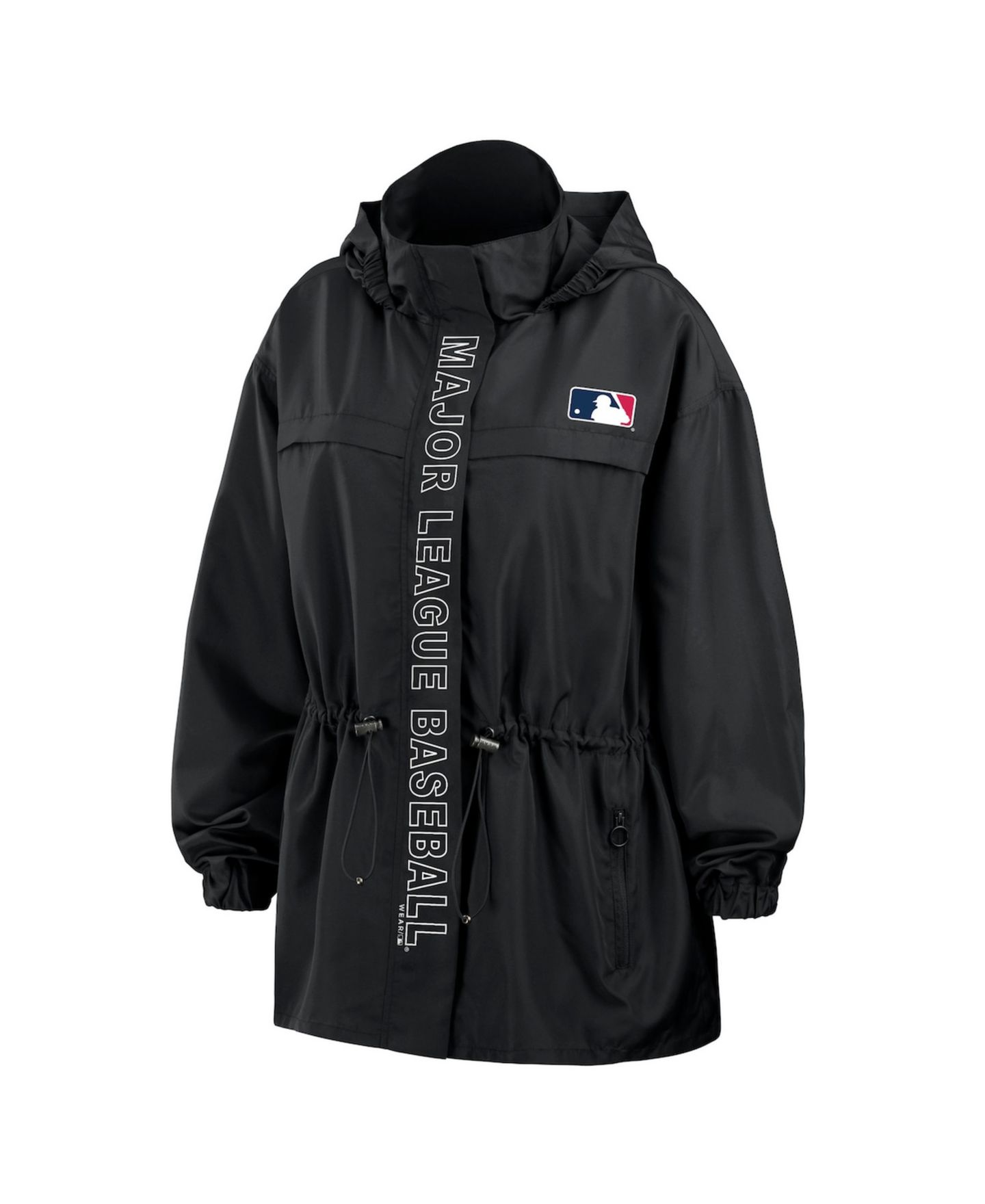 Женская куртка WEAR by Erin Andrews Black MLB Merchandise Full-Zip Windbreaker Hoodie Jacket — фото 2