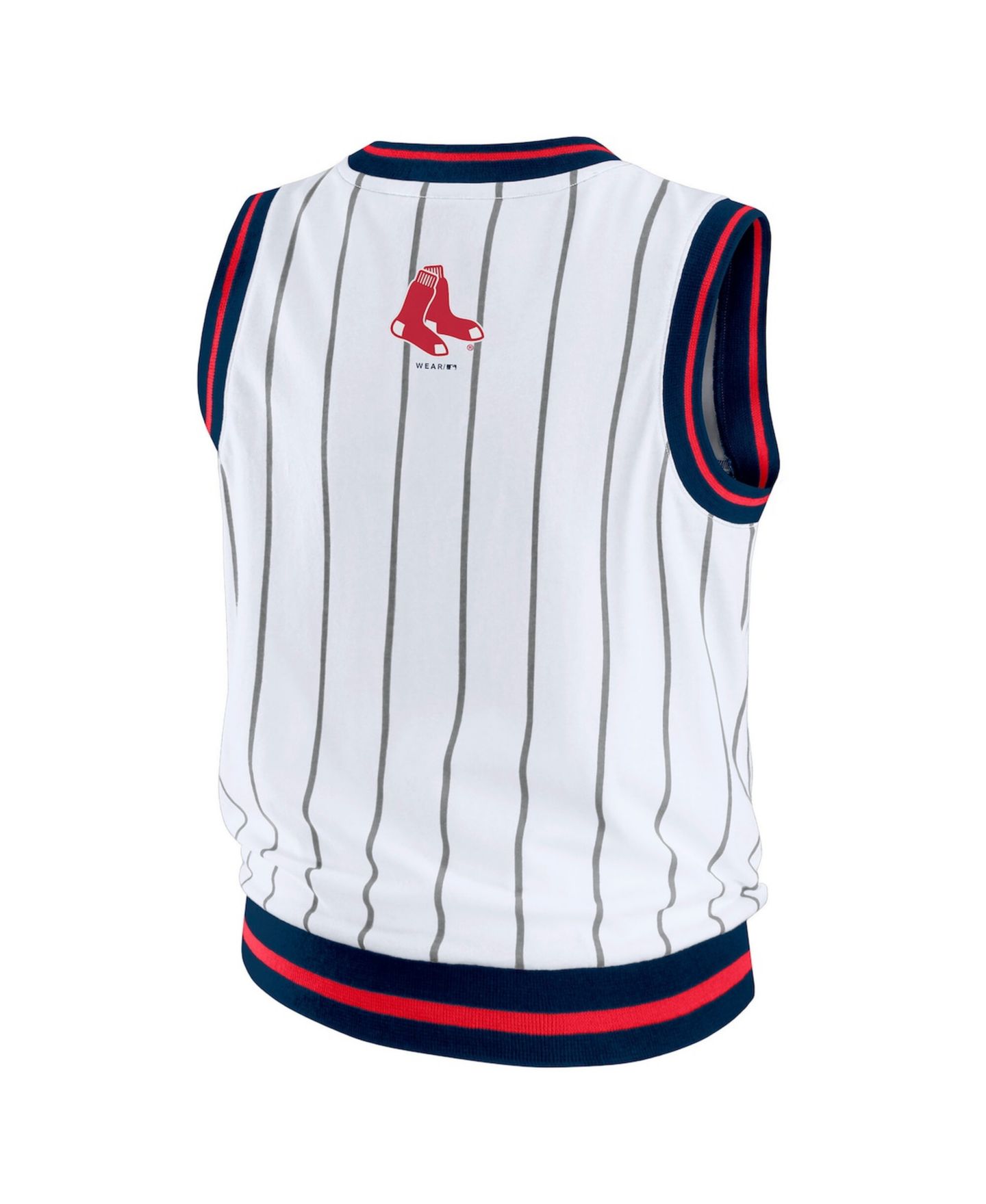 Женский топ WEAR by Erin Andrews White Boston Red Sox Sporty — фото 3