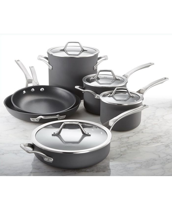 Calphalon Signature Nonstick 10 Piece Cookware Set Macy's