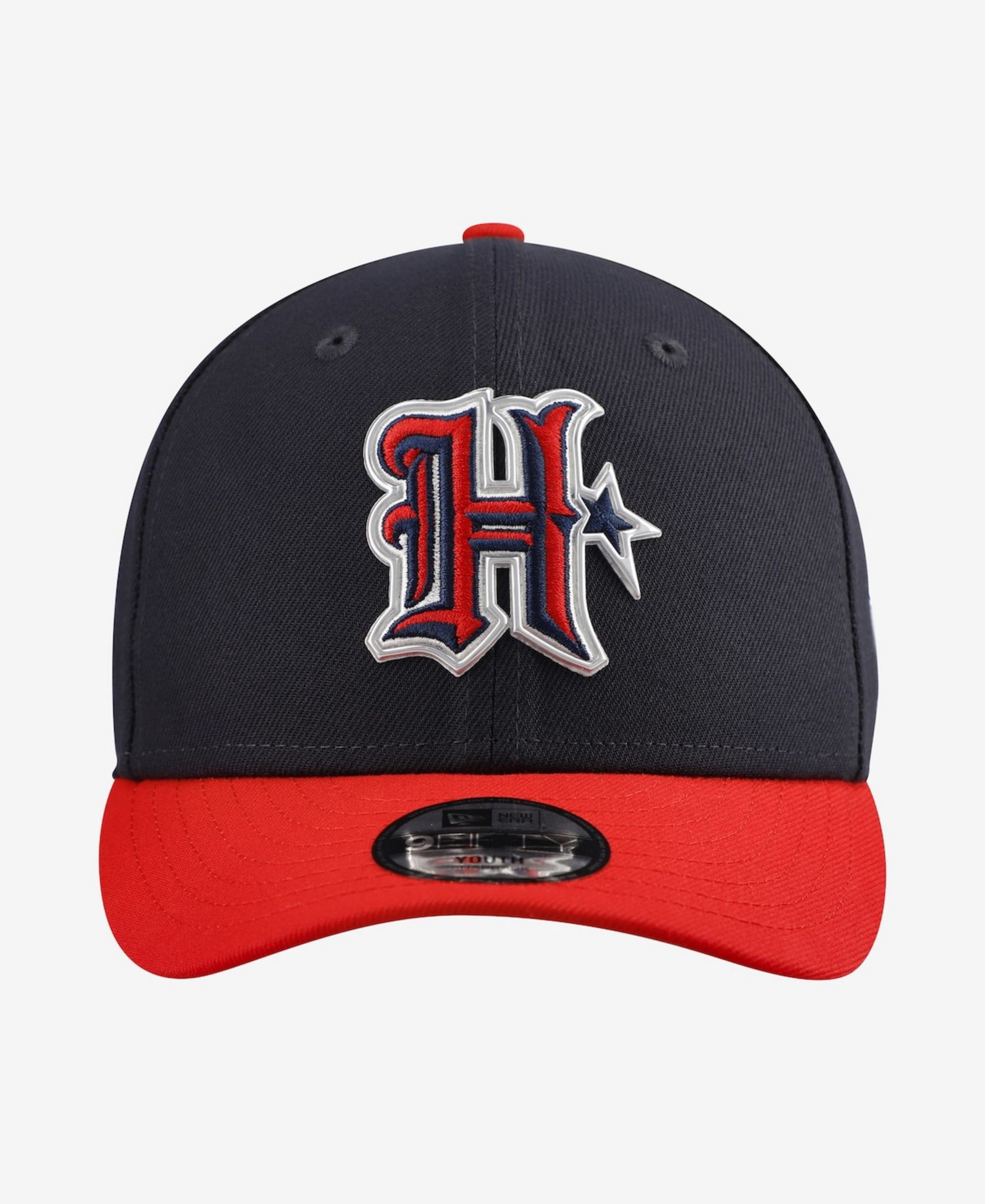 Big Boys and Girls Navy/Red Houston Texans 2026 NFL Draft Pre-Curved 9FIFTY Snapback Hat