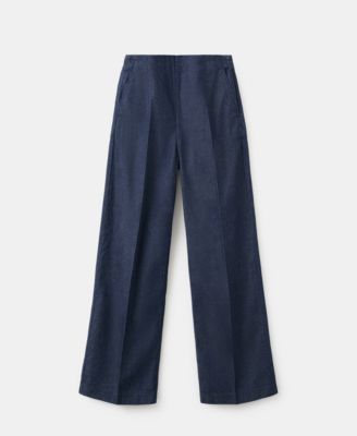 Women's High-Waisted Denim Pants