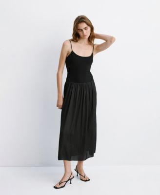 Women's Crossed Back Knitted Dress