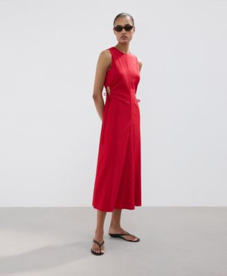 Women's Cut-Out Ties Dress