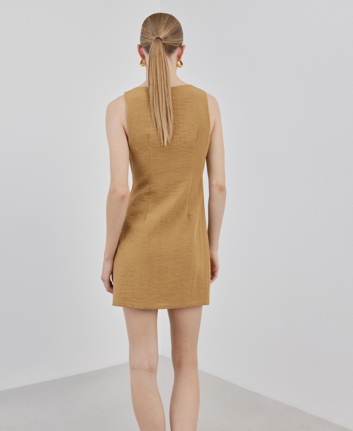 Mango Women's Bow Short Dress
