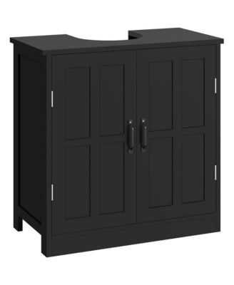 Pedestal Sink Cabinet Freestanding Bathroom Sink Storage Cabinet with Shelf Multifunctional Under Sink Organizer for Bathroom Home Decor