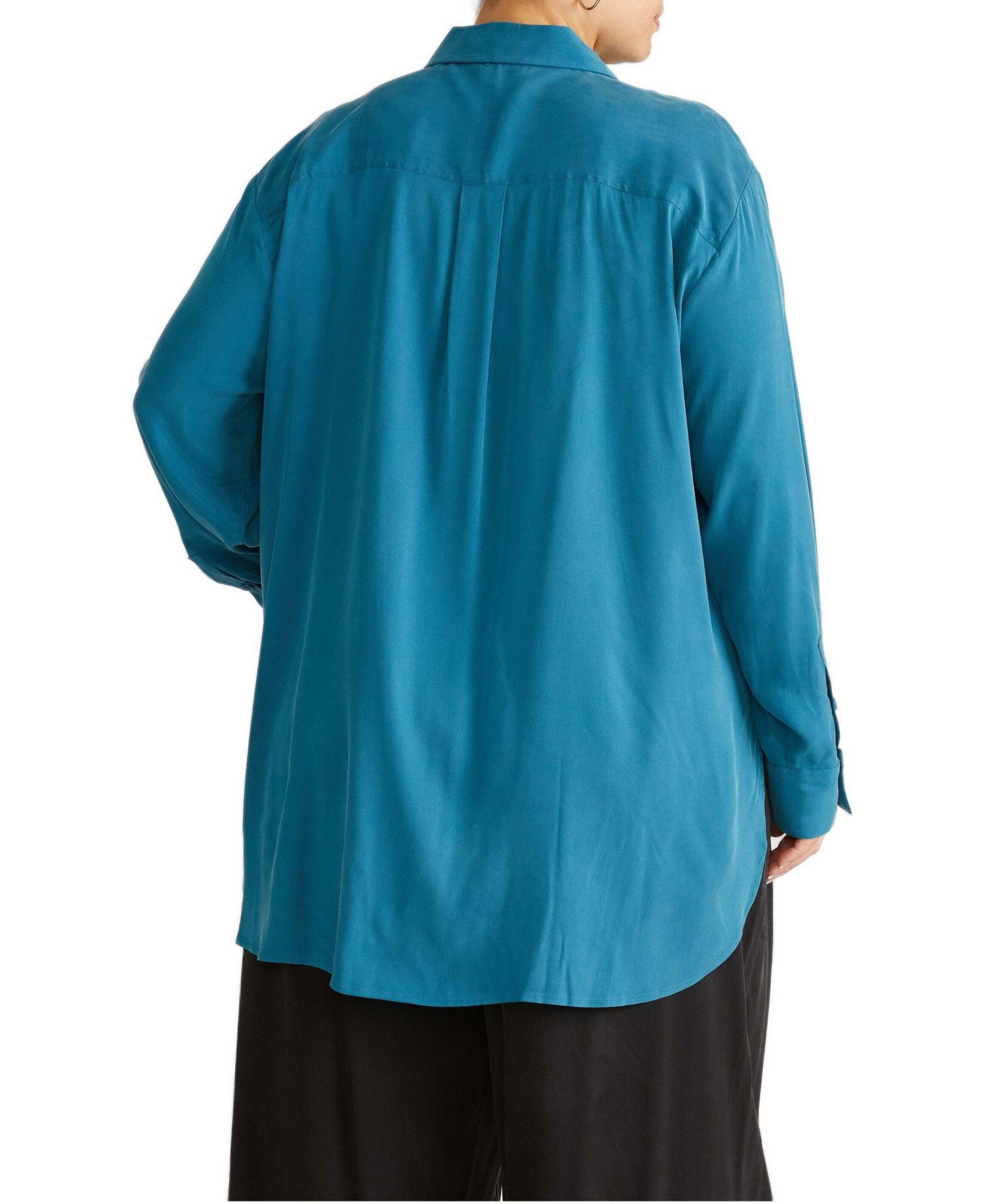 Plus Size Cooling Stretch Cupro Artist Shirt