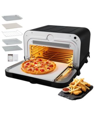 Electric Pizza Oven Air Fry Combo, 12 inches Pizza Maker with 8 Presets
