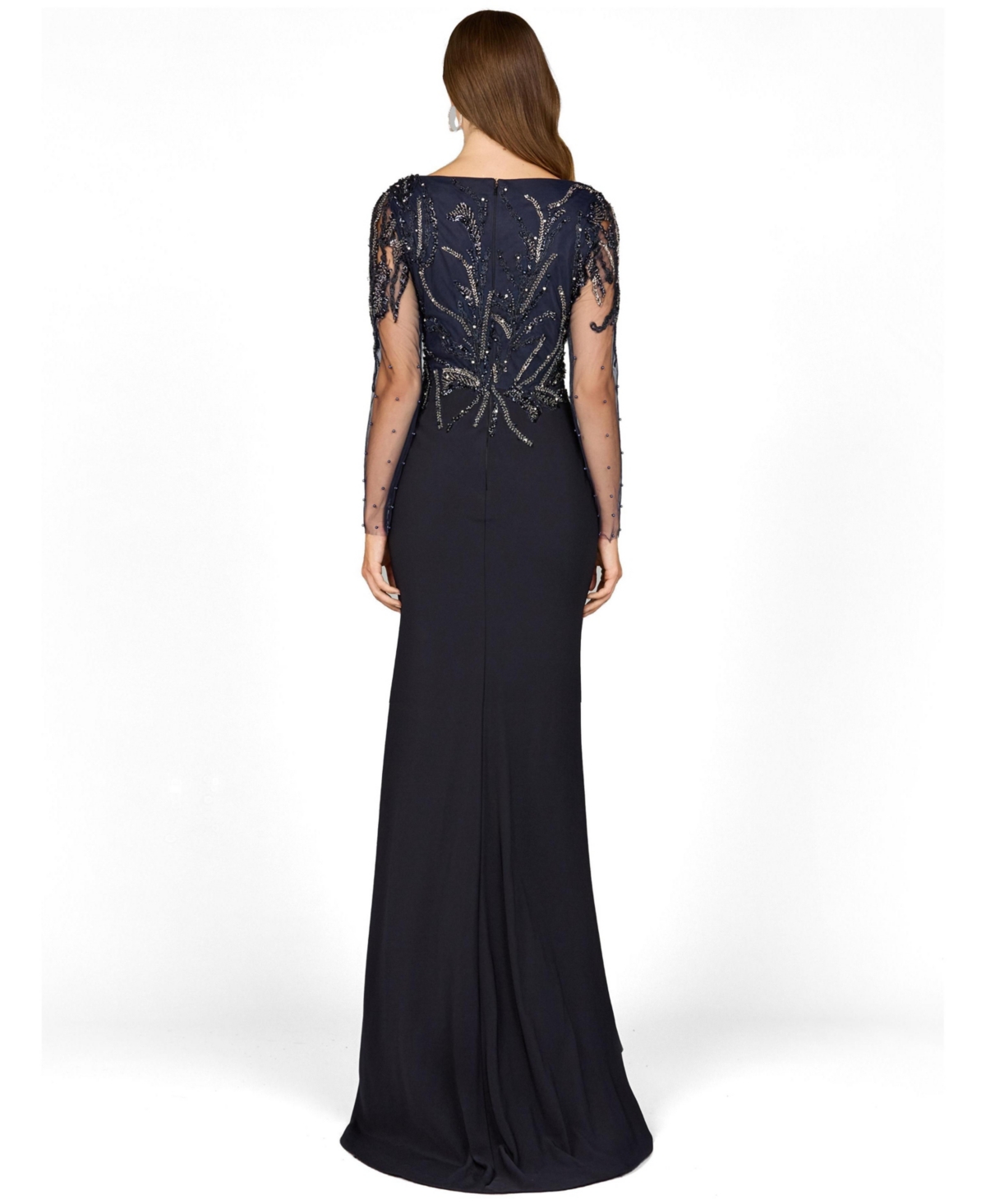 Lara Women's Long Sleeve Knit Gown