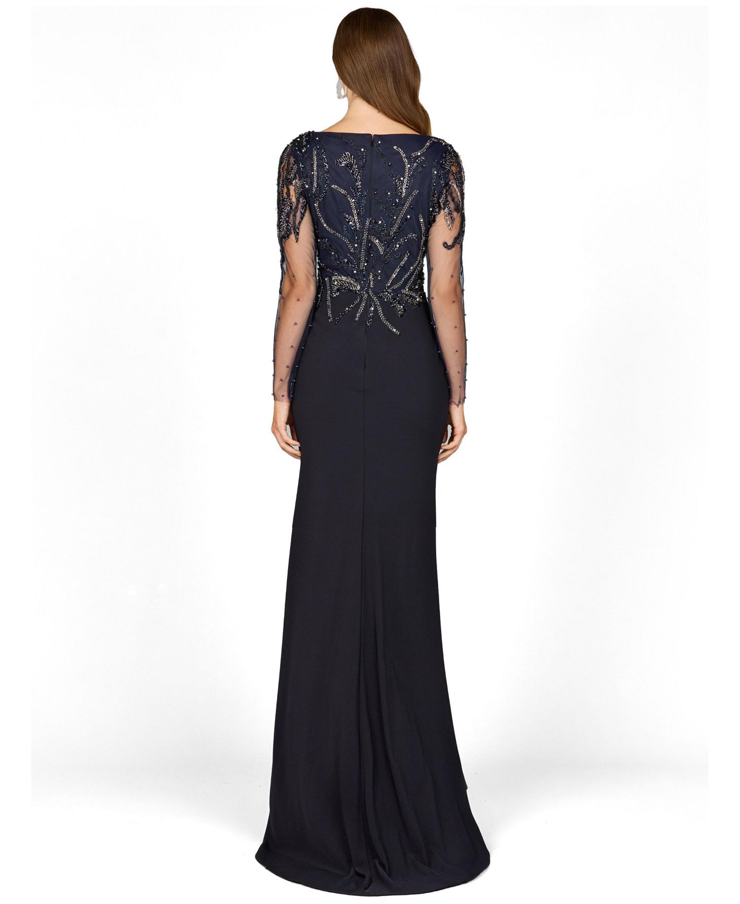 Women's Long Sleeve Knit Gown