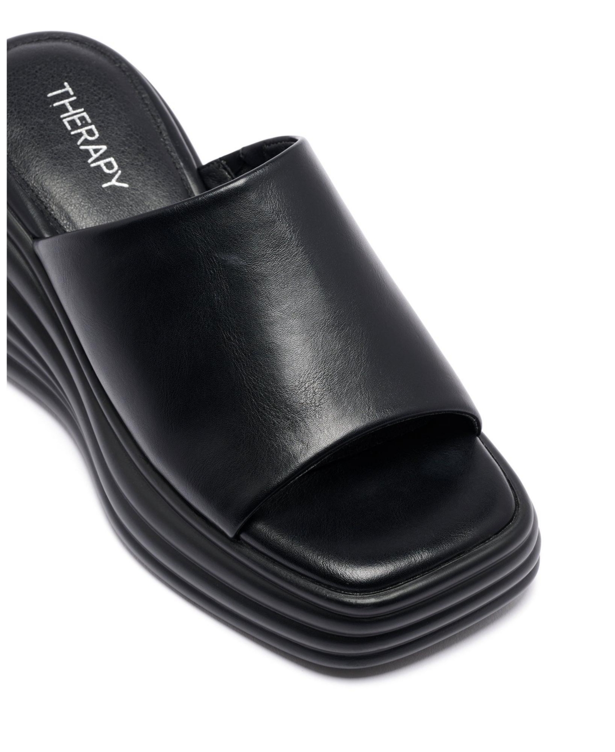Therapy Australia Women's Flaunt Square Toe Wedge Sandal