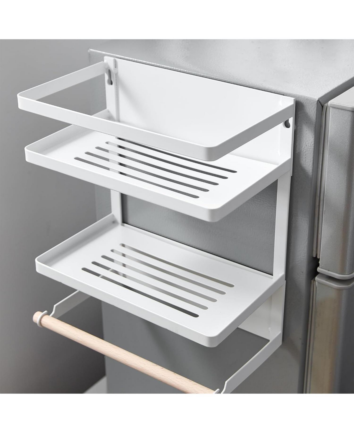 DormCo Suprima Magnetic Fridge Organizer Shelves