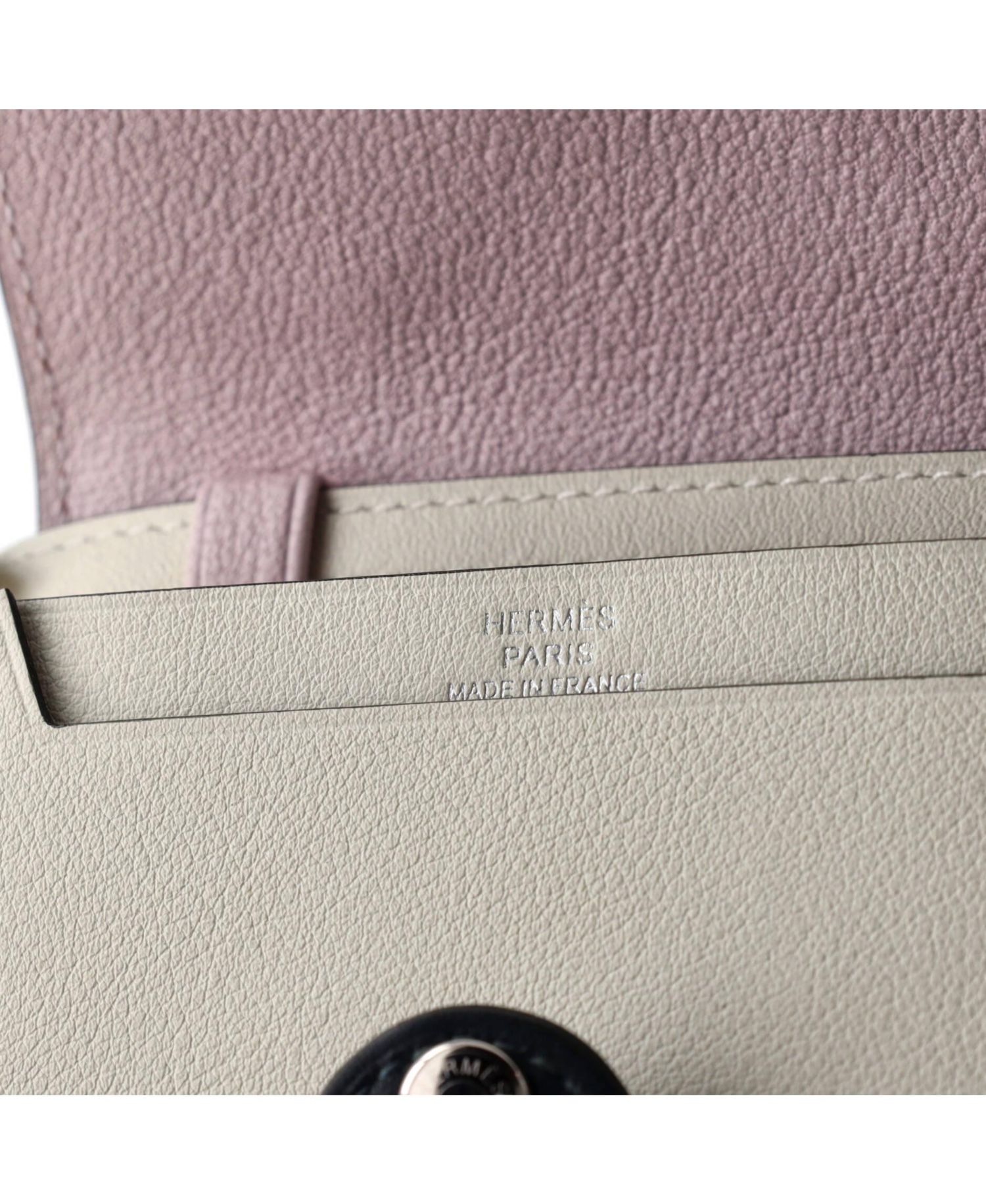 Chien Card Holder with Strap Swift and Chevre Mysore