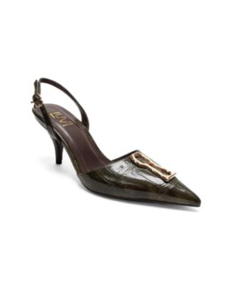 Women's Yvella Buckle Pointed Toe Stiletto Pump