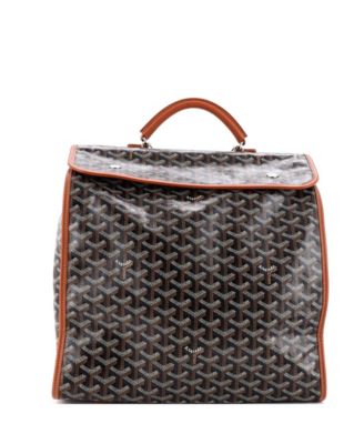 Saint Leger Briefcase Backpack Coated Canvas