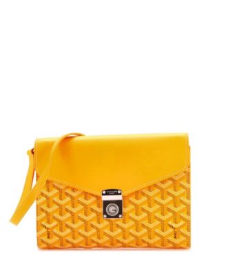 Chypre Wallet on Strap Coated Canvas with Leather