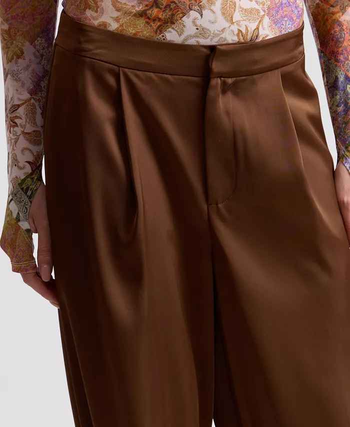 Women's Pleated Balloon Pants - thumbnail 4