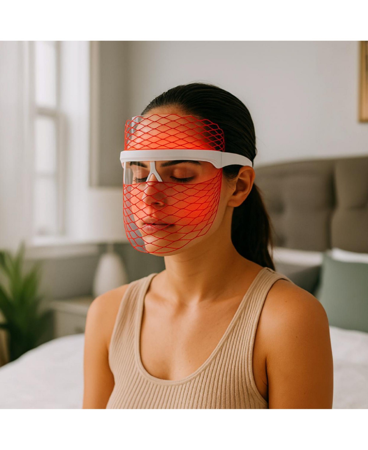 Pursonic Led Light Therapy Face Mask and Sculpting Wand