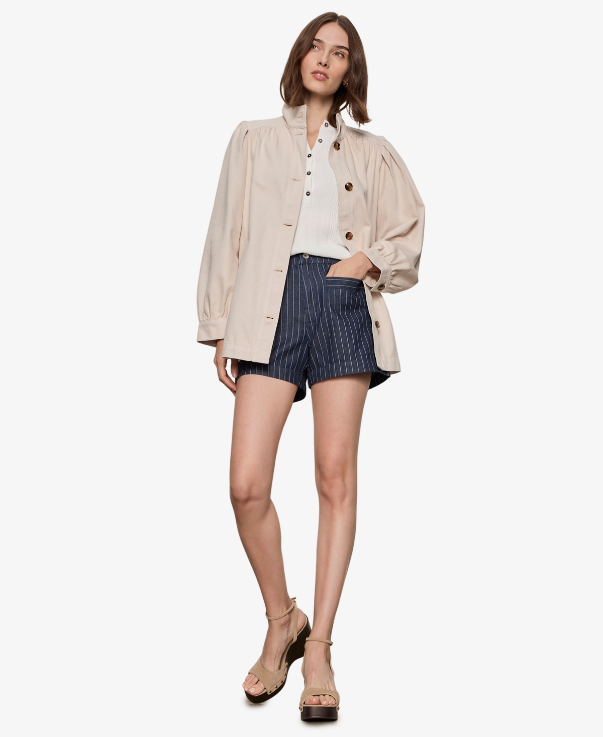 Sanctuary Women's Funnel Neck Jacket