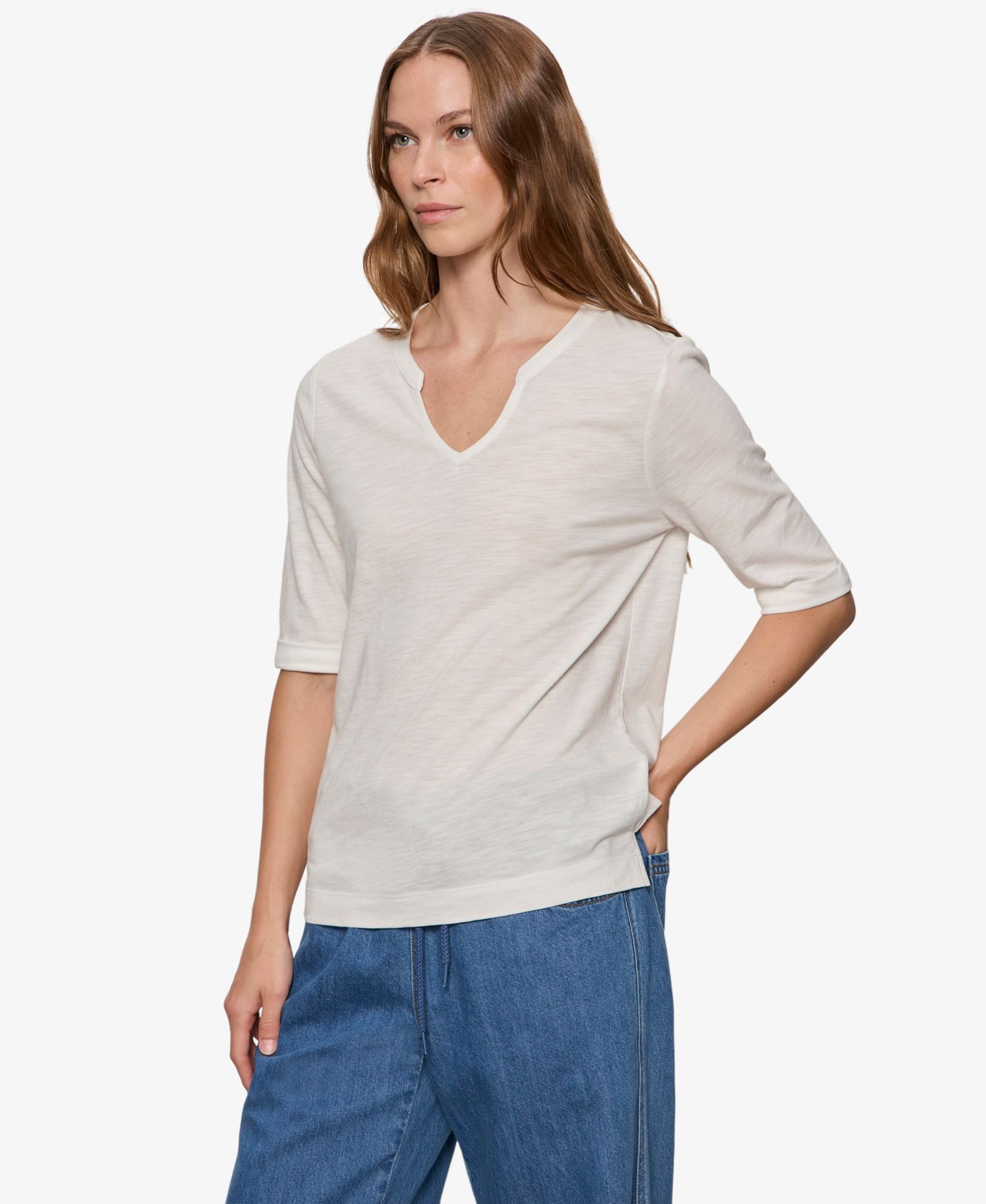 Women's Dolce Notch-Neck T-Shirt