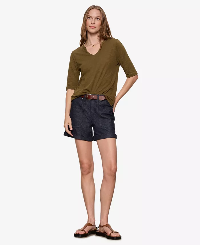 Women's Dolce Notch-Neck T-Shirt - thumbnail 8