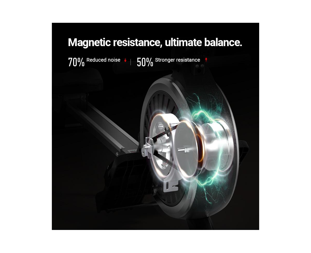 Harison Rowing Machine for Home, Magnetic Rowing Machine with 16 Resistance Levels (Hrm-W11)