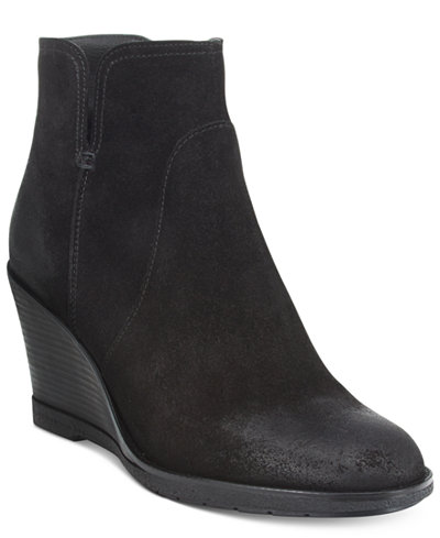 Kenneth Cole Reaction Dot-Ation Wedge Ankle Booties