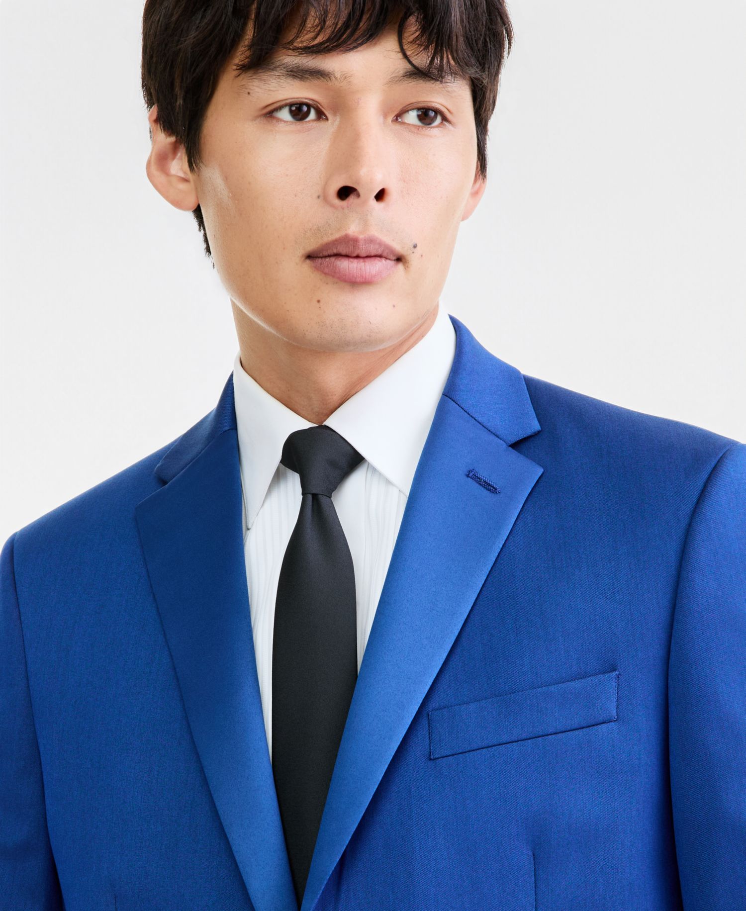 Men's Slim-Fit Satin 2-Piece Tuxedo
