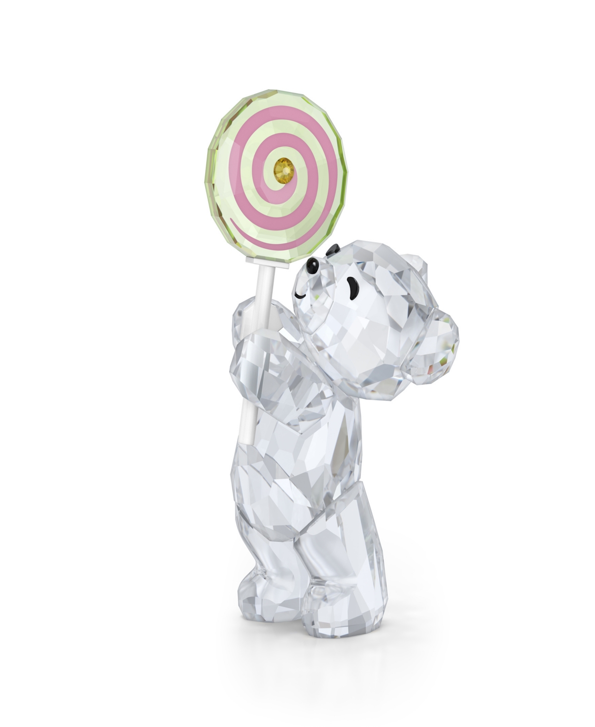 Swarovski Kris Bear Sweet Lollipop Crystal Figurine