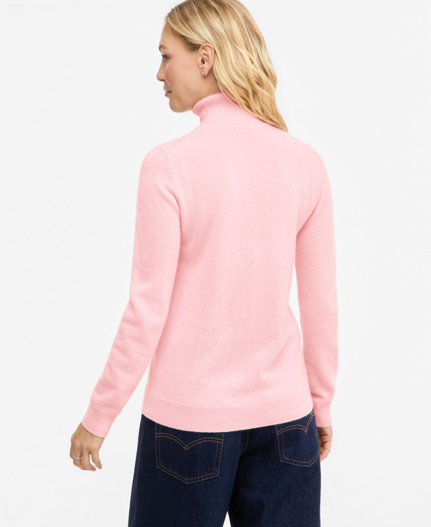 Petite Cashmere Turtleneck Sweater