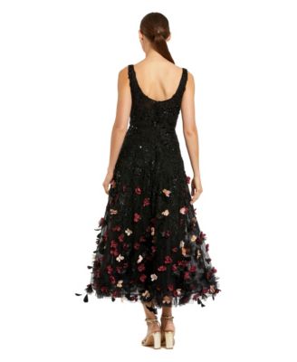bariano blue sequin dress Nahdia Beaded Gown | Color:Transparent Natural Mini Dress Featuring a sweetheart V The Best Undergarments for