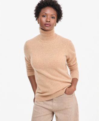 Petite Cashmere Turtleneck Sweater