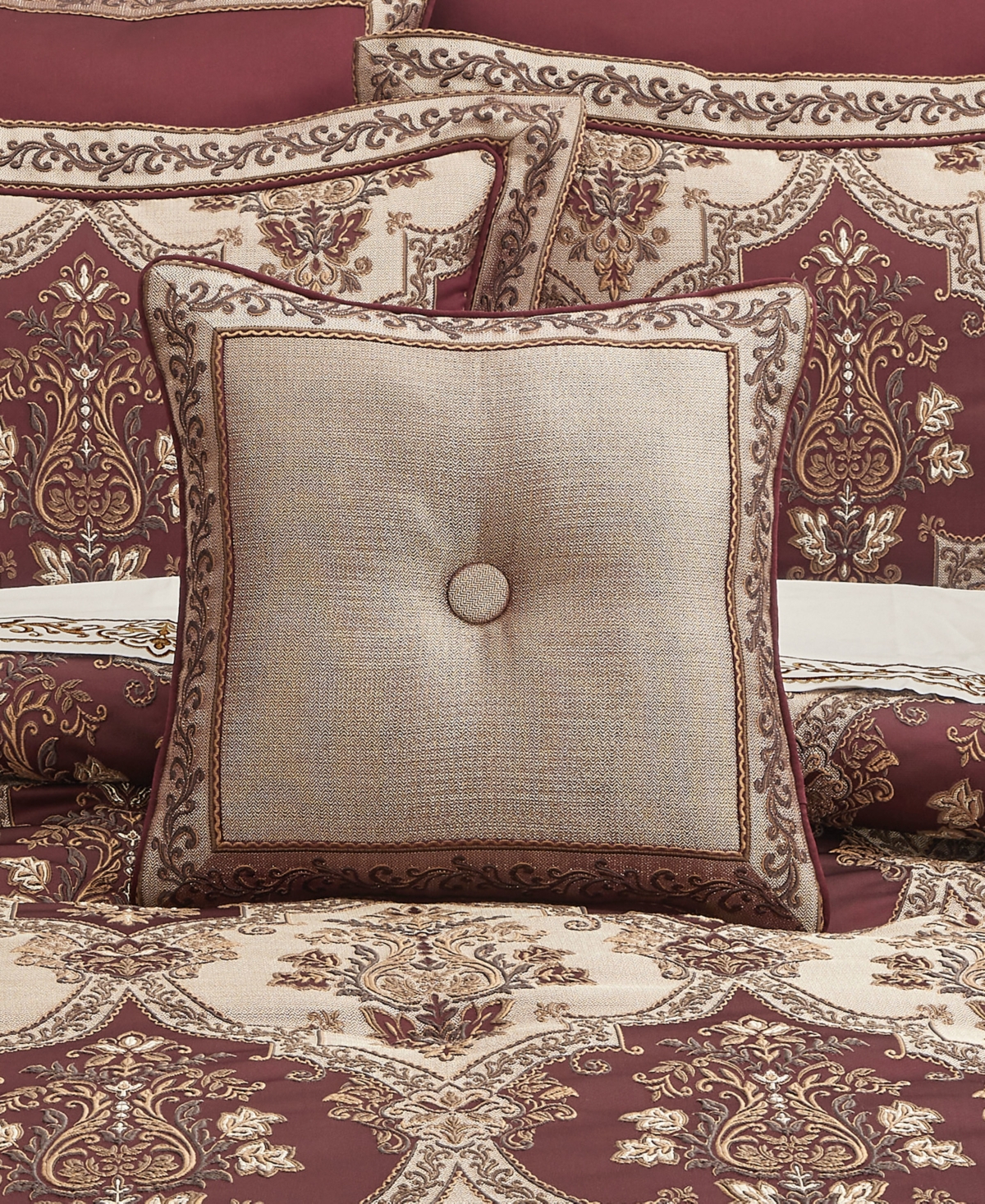 J Queen New York Phyllis Square Decorative Pillow, 18" x 18"