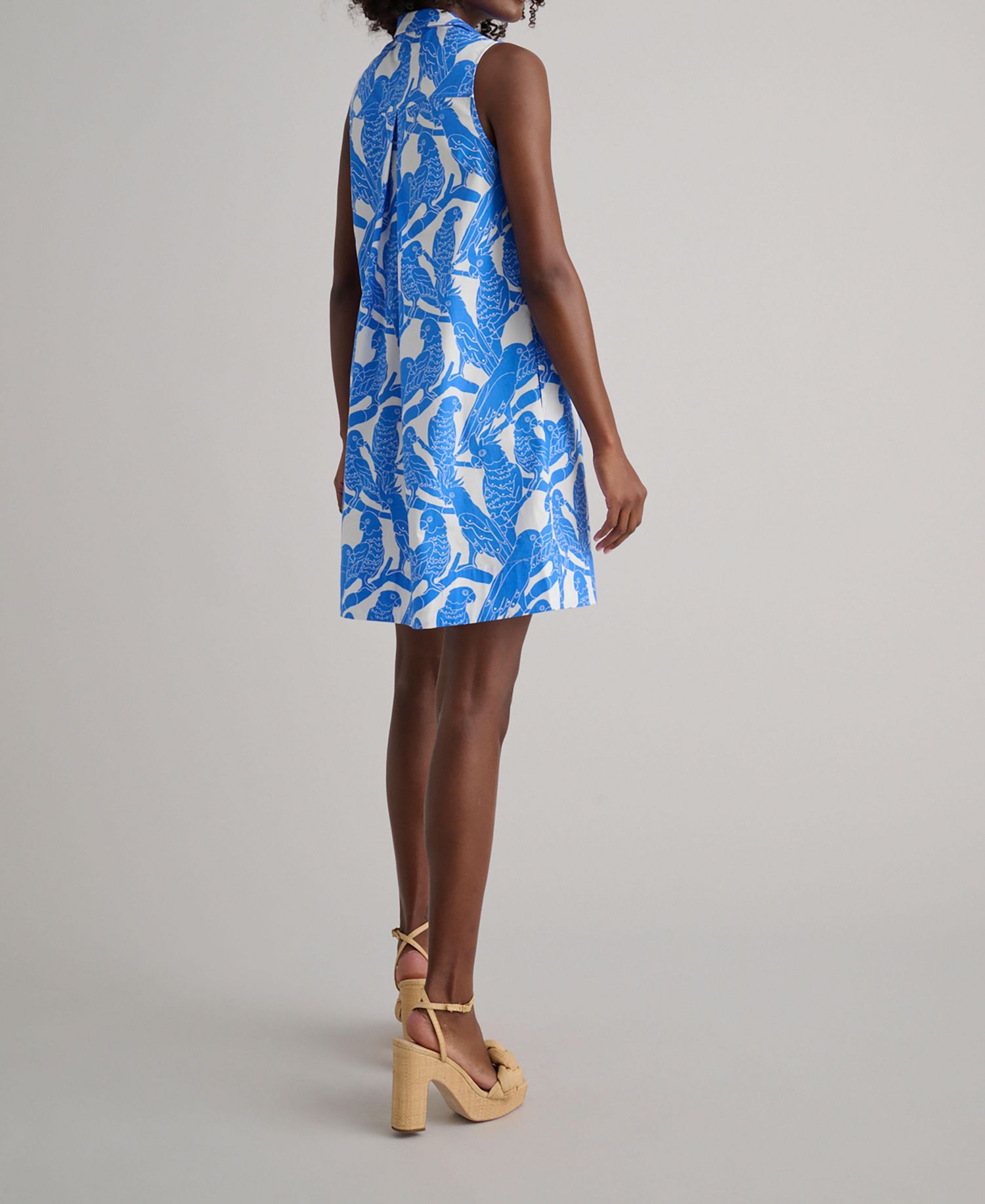 Women's Stretch Cotton Printed Jordan Dress