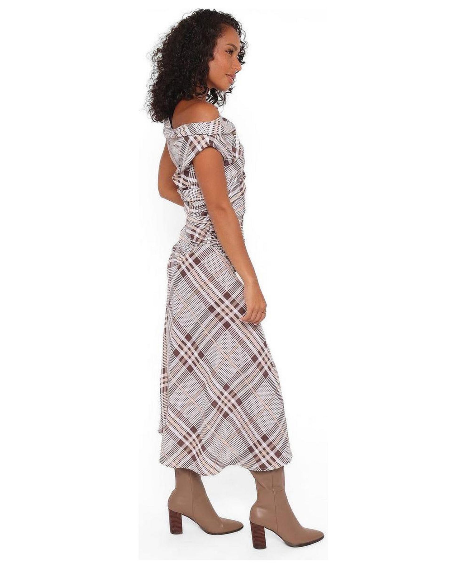 Women's Dawn Off Shoulder Midi Dress