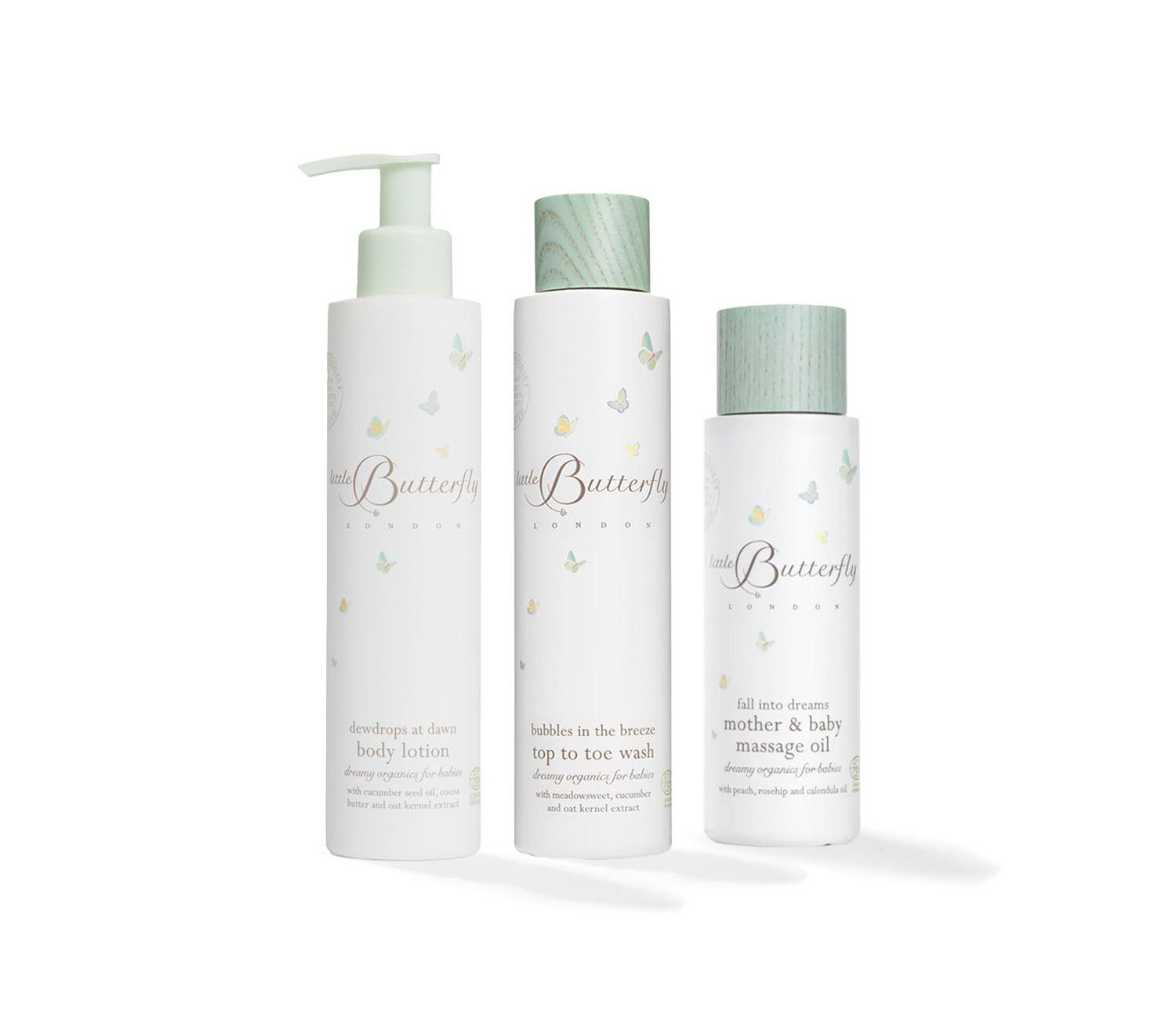 Baby Butterfly London Spa and Pamper 3 Product Bundle