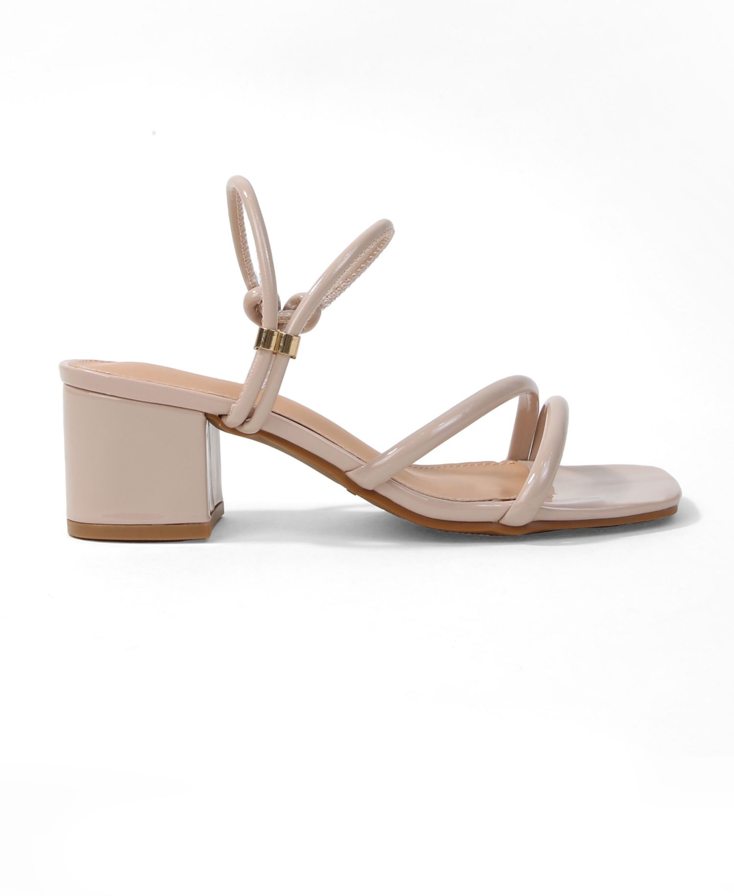 Women's Elayna Tubular Strap Block Heel Sandals