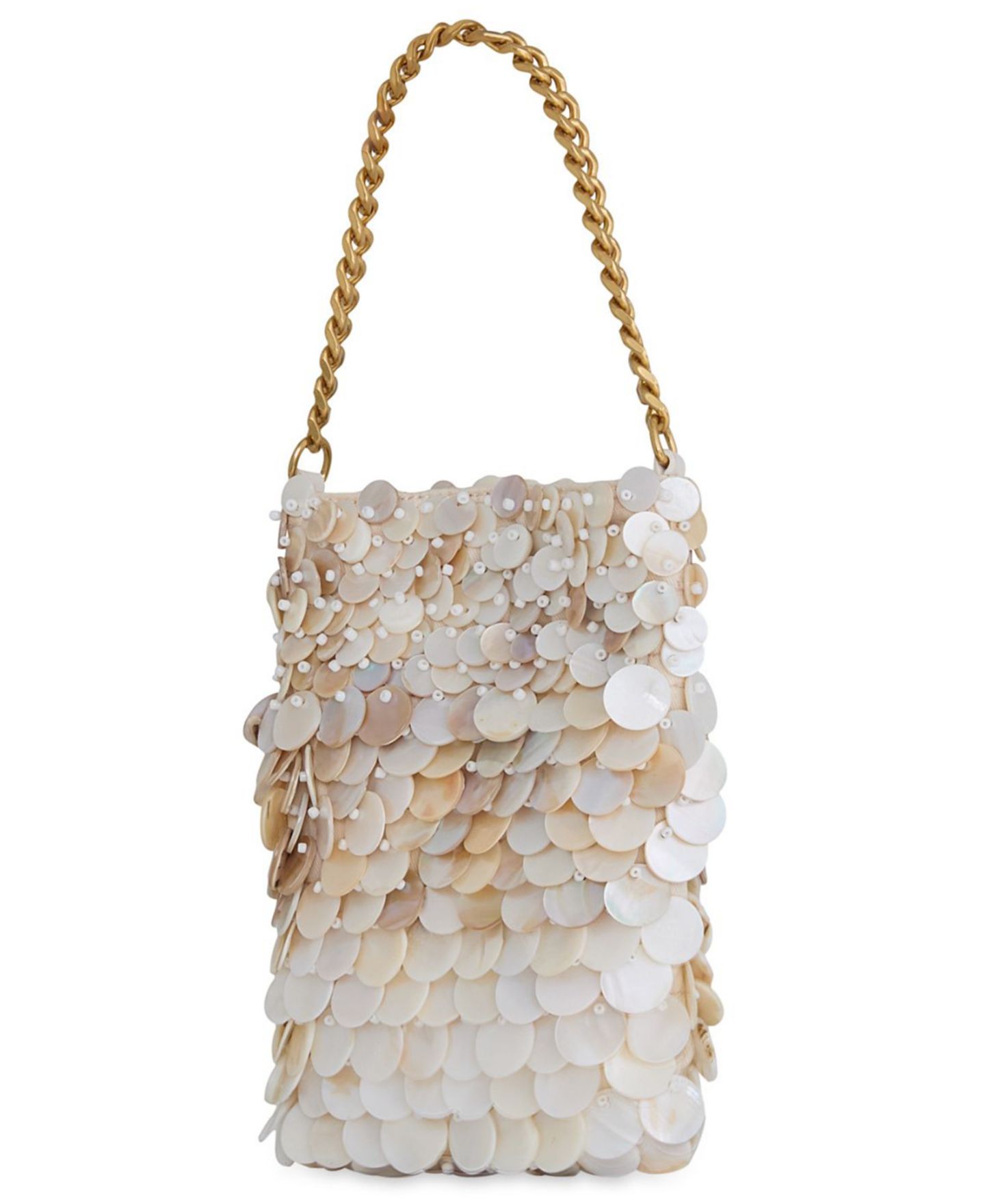 Женская сумка Rebecca Minkoff Ashlee Mini iPhone Pouch Handbag, цвет: Seashell — фото 2
