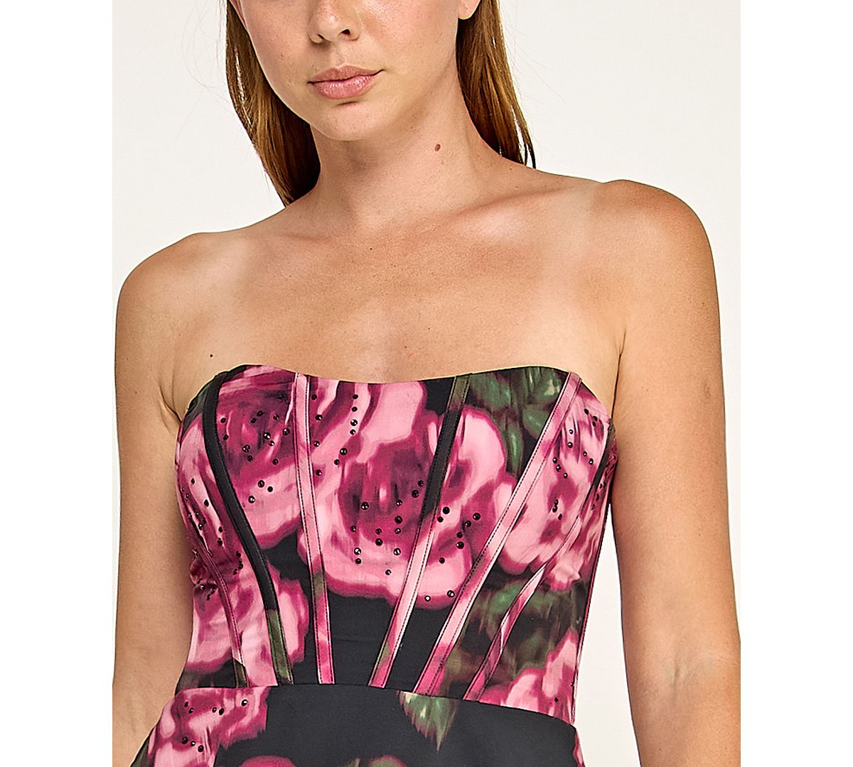 SENI & CADE Juniors' Strapless Mini Dress view 4 — MAYCSS fashion products
