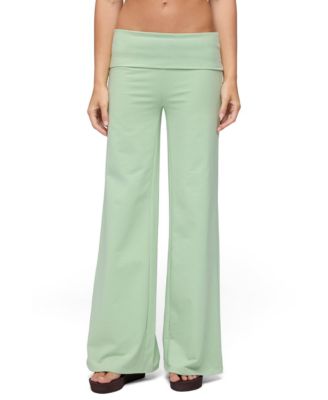 Women's Cammy Wide Leg Foldover Pants