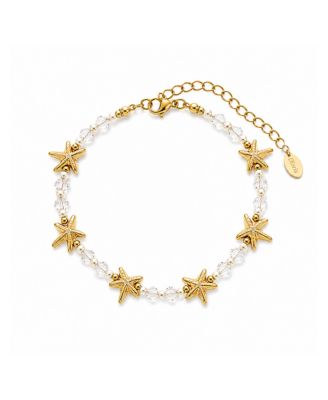 Seaside Starfish Beaded Bracelet