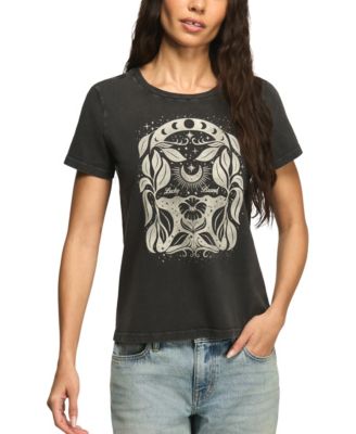Women's Moon Flower Classic Crewneck Top