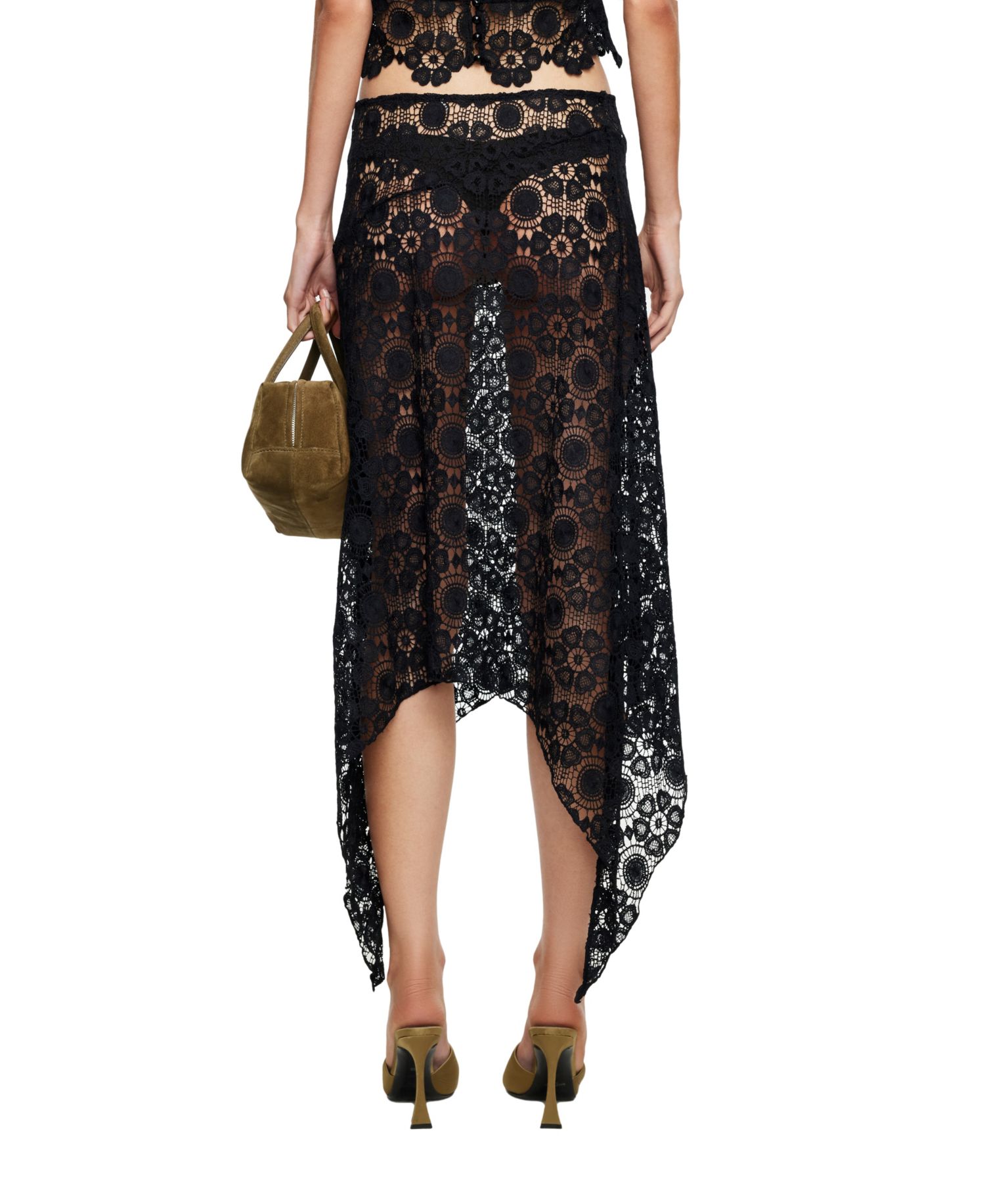 Women's Trophy Asymmetric Midi Skirt