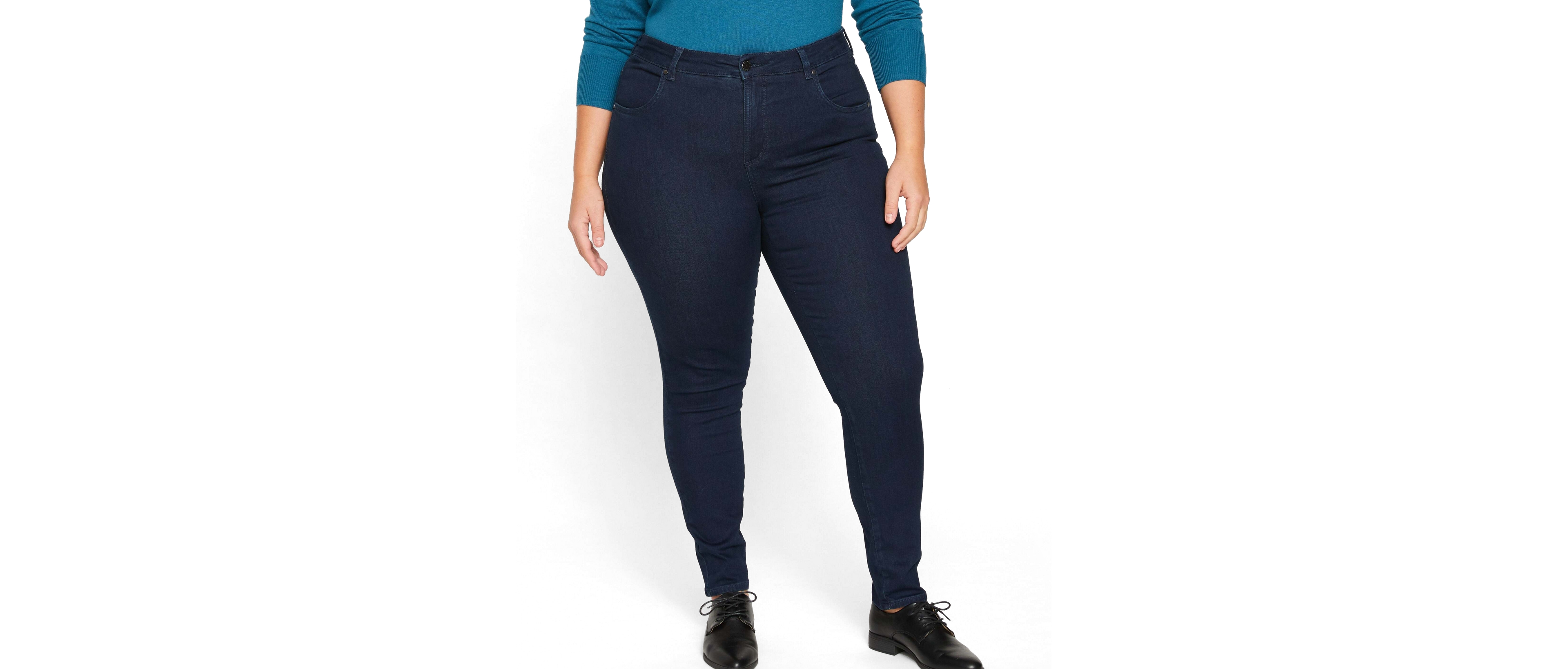 Universal Standard Women's Seine High Rise Skinny Jeans