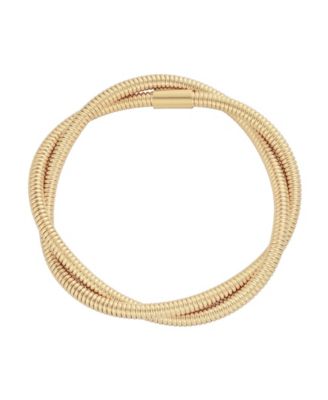Tarnish Resistant Gold Wrap Chord Bracelet