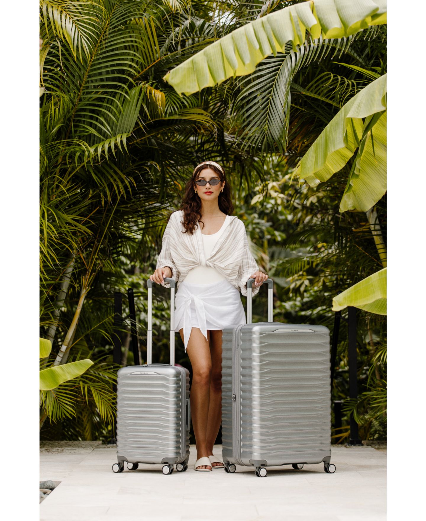 Чемодан Samsonite Spin Tech 7 Large Check-In Spinner, цвет: Серебряный — фото 13