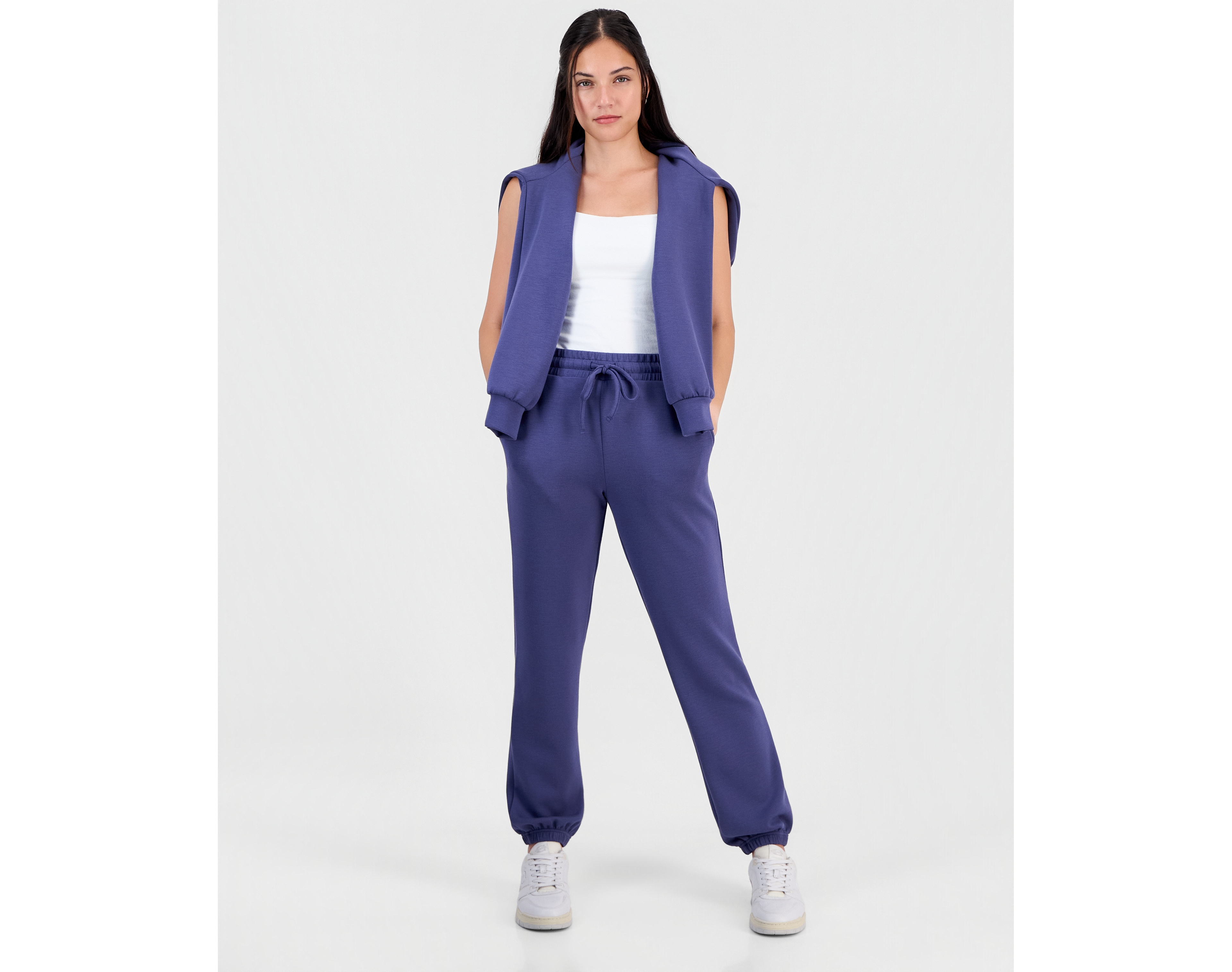 Tinseltown Juniors' Drawstring-Waist Jogger Pants