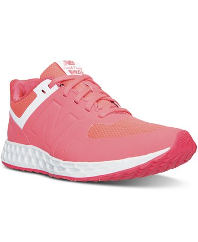 New Balance Women's 574 Mash-Up Casual Sneakers from Finish Line